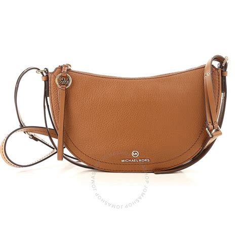 Michael Kors Camden Leather Cross Body Messenger Bag.